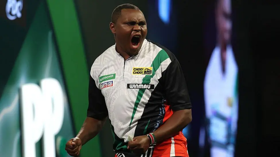 PDC World Darts Championship 2026: David Munyua - Kenya's unlikely hero the new face of darts in Africa